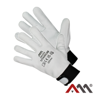 DRIVEX TITANIUM — leather work gloves made of genuine cowhide